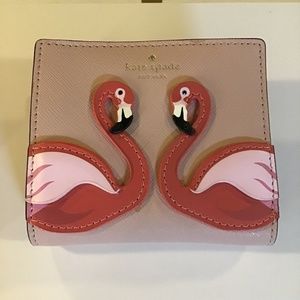 Kate Spade By The Pool Flamingo Wallet